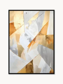 Quadro su tela incorniciato Shattered Light
