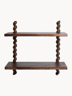 Ripiano da parete in legno di mango Swirl