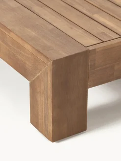 Salotto da giardino componibile in legno di acacia Joshua 4 pz