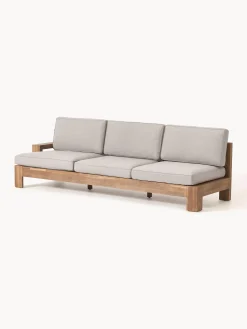 Salotto da giardino componibile in legno di acacia Joshua 4 pz