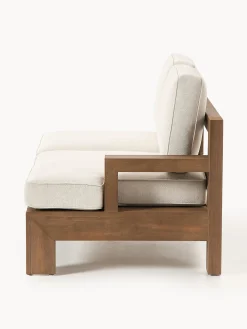 Salotto da giardino componibile in legno di acacia Joshua 4 pz