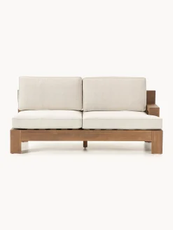 Salotto da giardino componibile in legno di acacia Joshua 4 pz