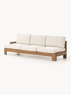 Salotto da giardino componibile in legno di acacia Joshua 4 pz