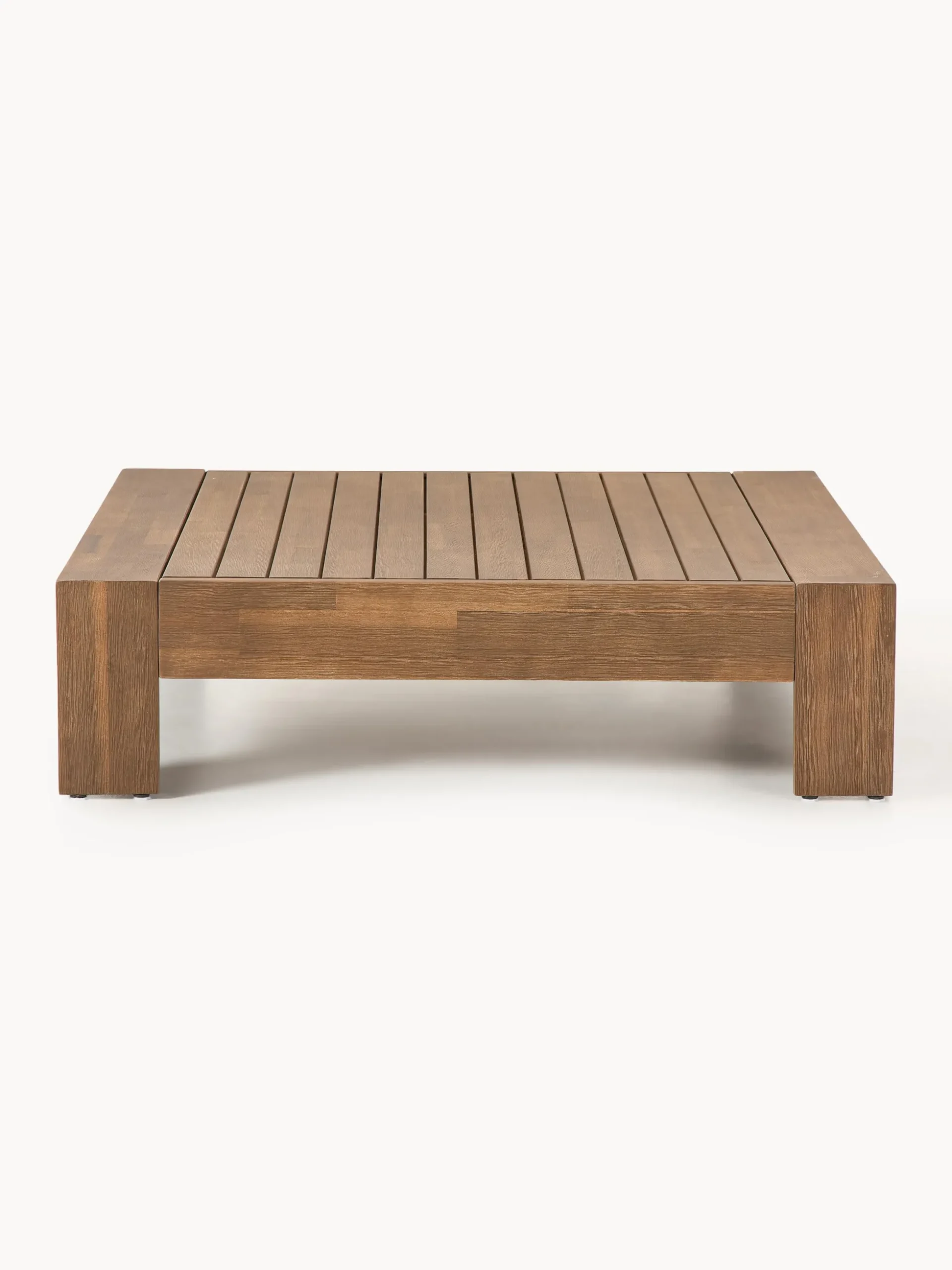 Salotto da giardino componibile in legno di acacia Joshua 4 pz