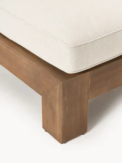 Salotto da giardino componibile in legno di acacia Joshua 4 pz
