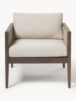 Salotto da giardino in legno di acacia Travis, set da 4
