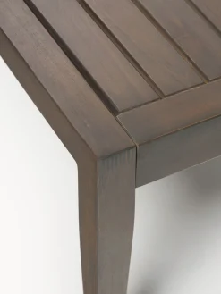 Salotto da giardino in legno di acacia Travis, set da 4