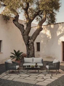 Salotto da giardino Malo 4 pz