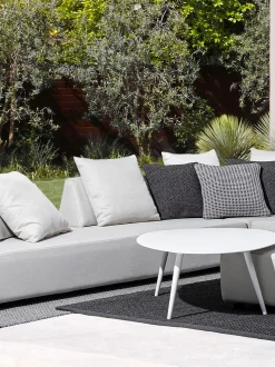 Salotto componibile da giardino Piper, set da 4