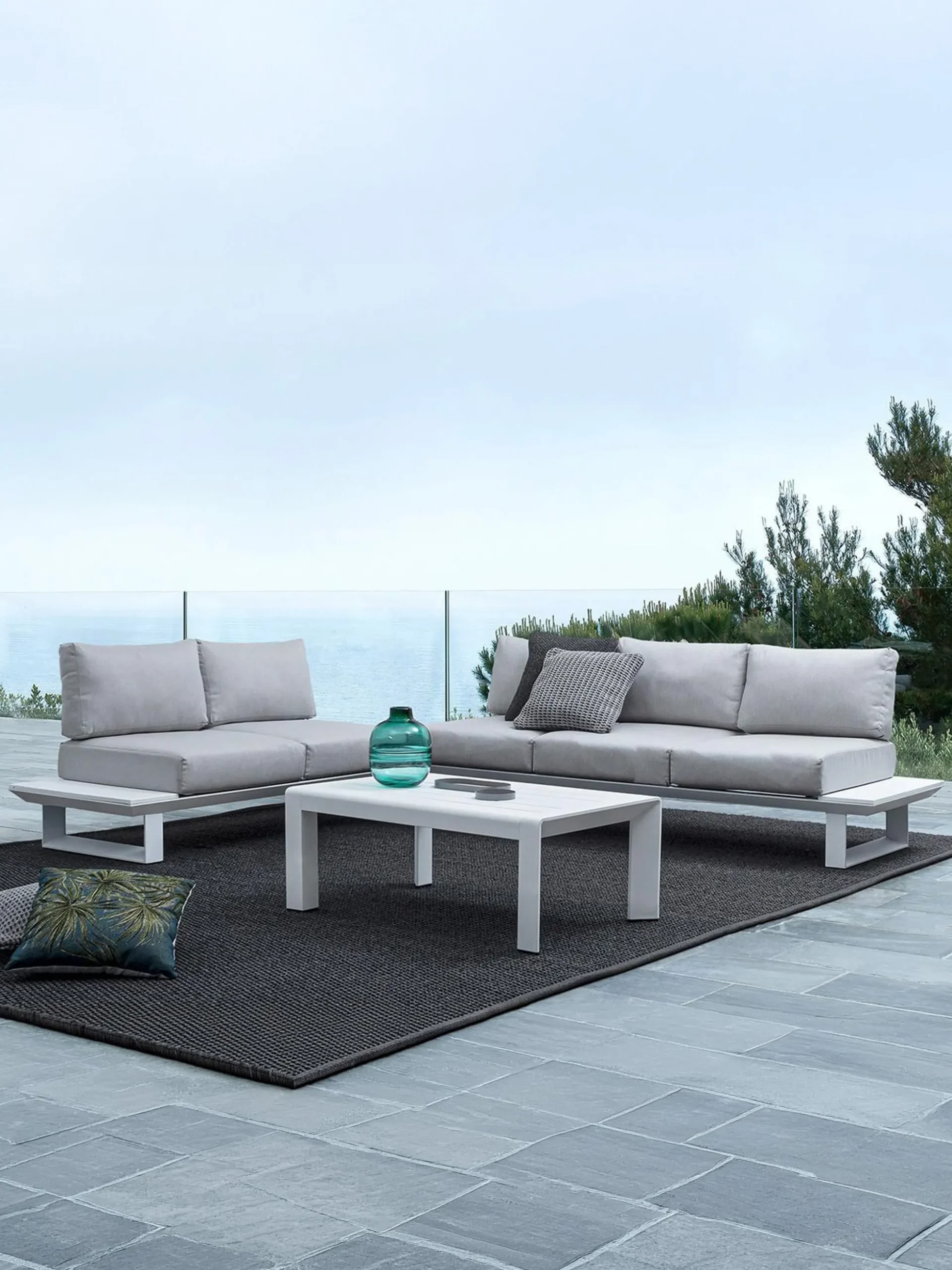 Salotto da giardino Konnor, set da 3