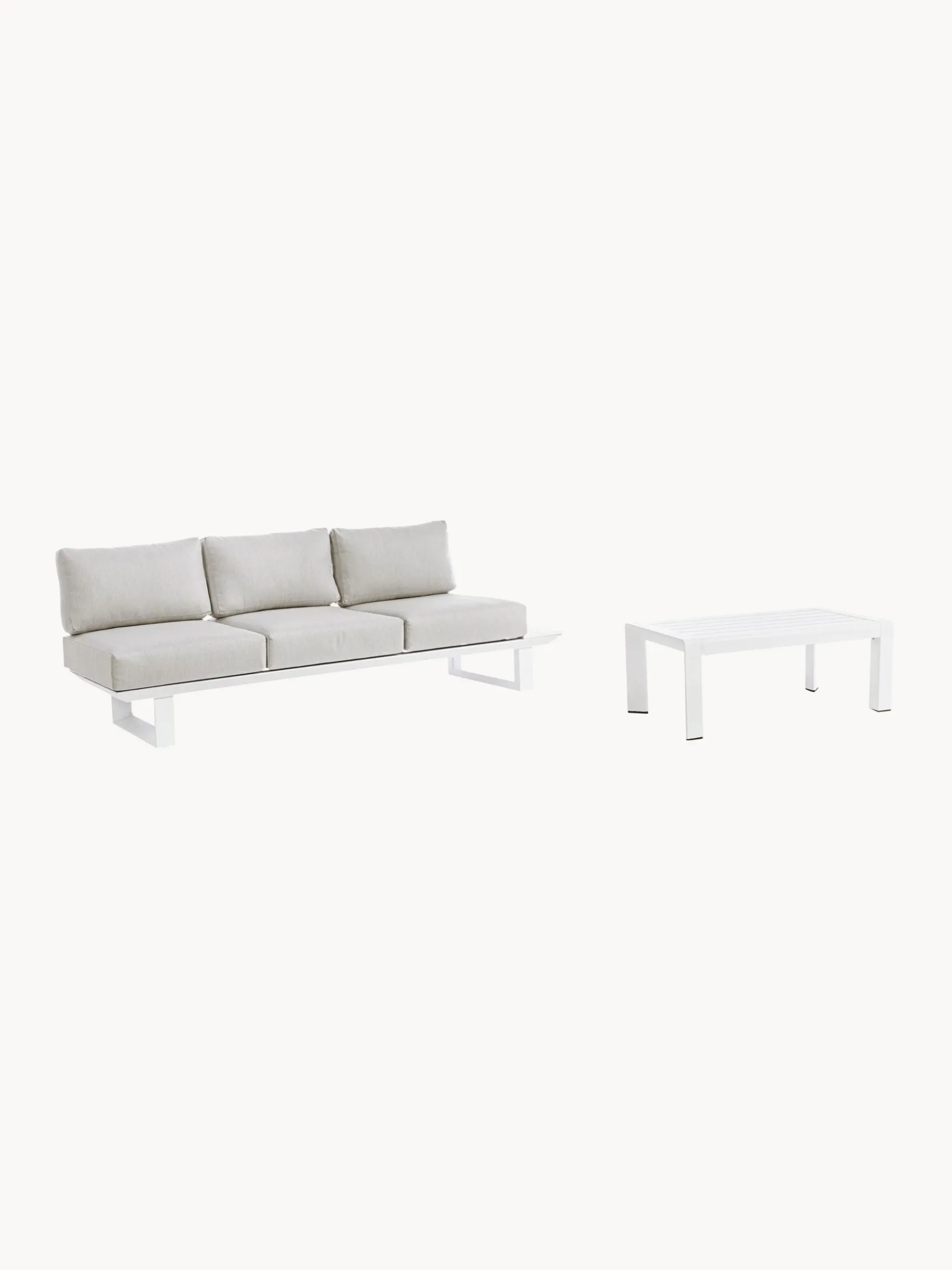 Salotto da giardino Konnor, set da 3