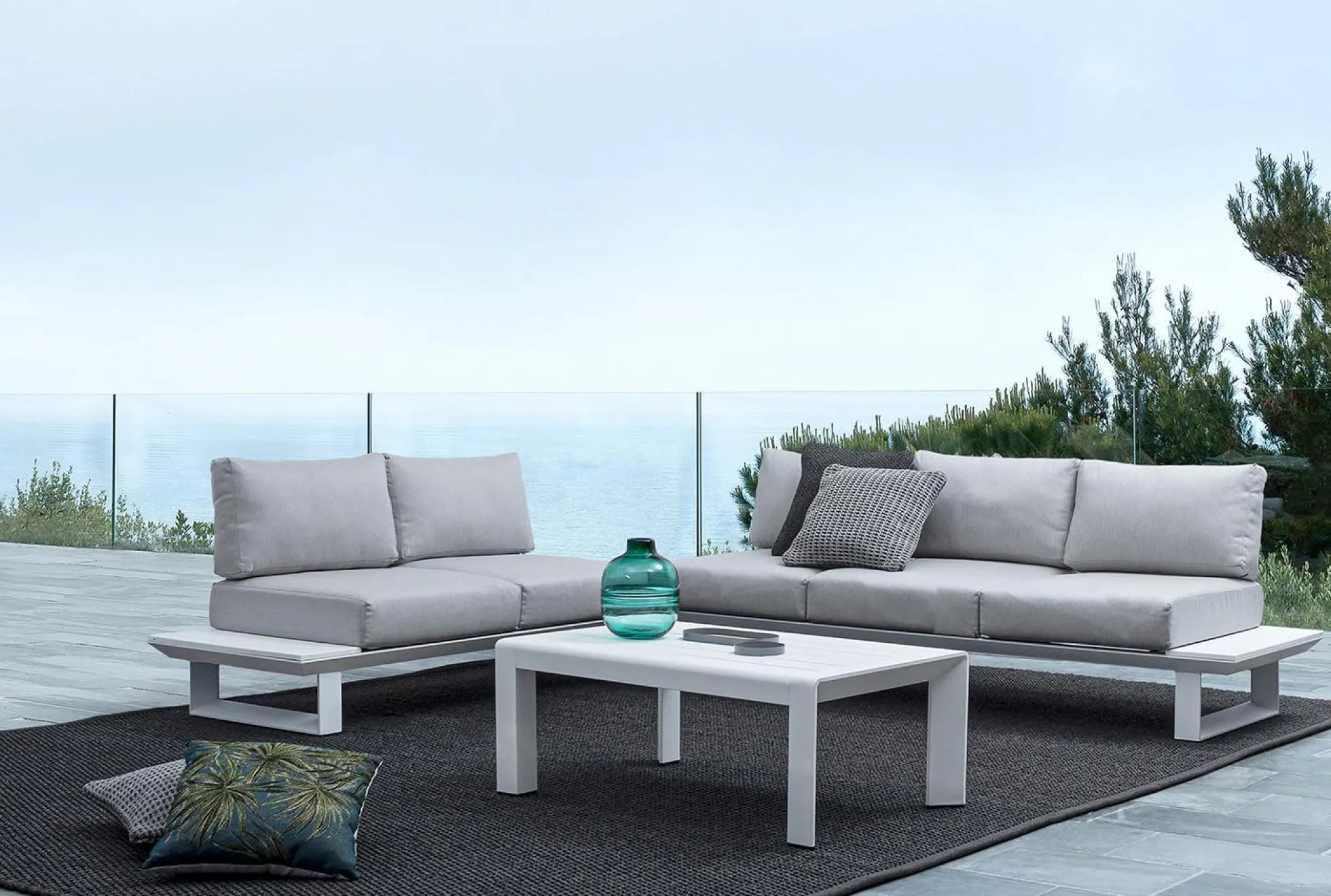 Salotto da giardino Konnor, set da 3