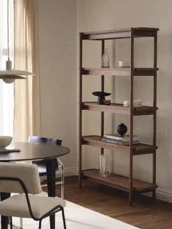 Scaffale alto in legno Libby