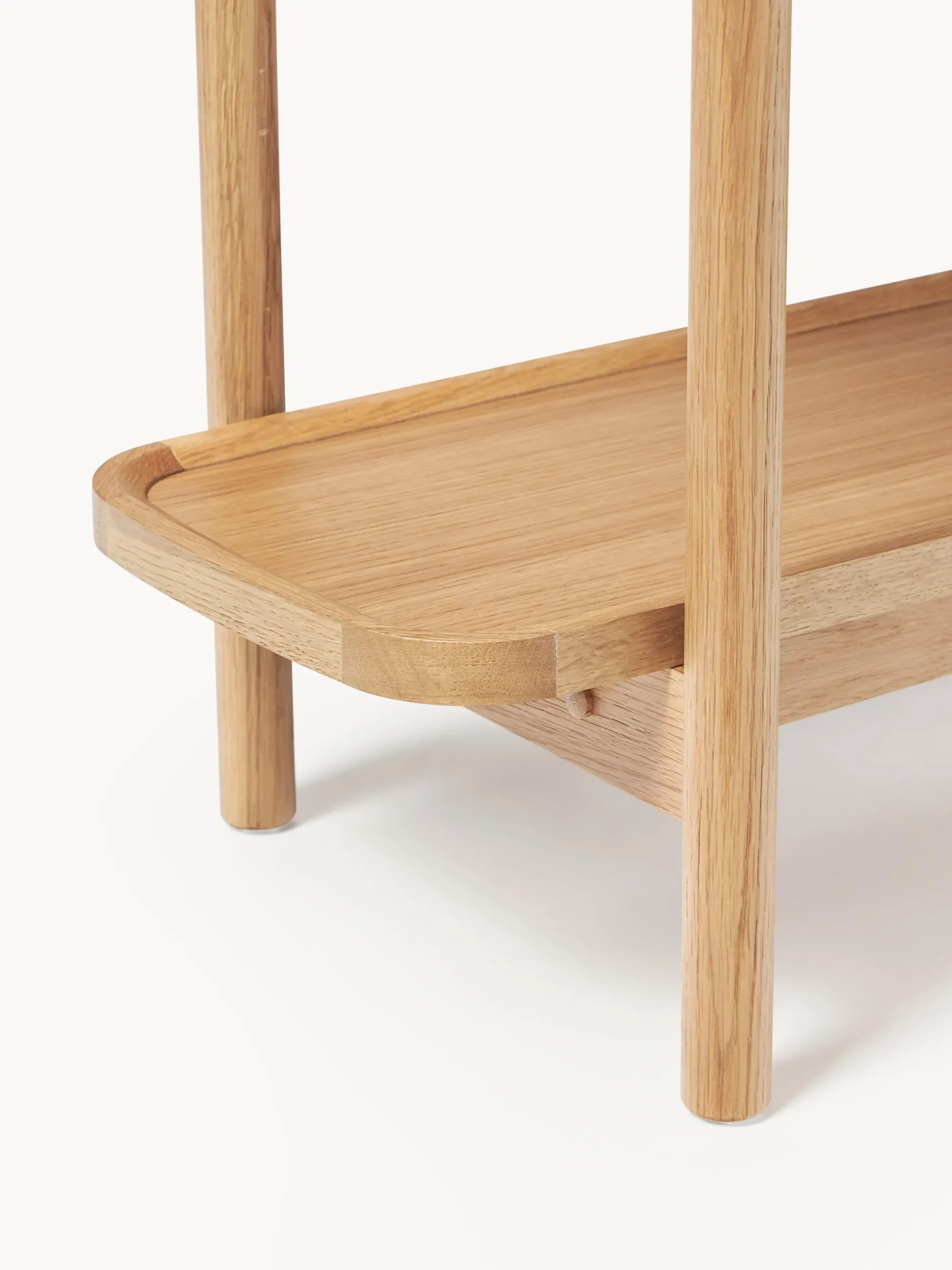 Scaffale basso in legno Libby
