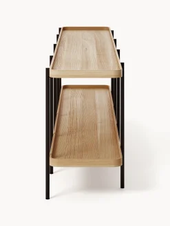 Scaffale basso in legno Renee
