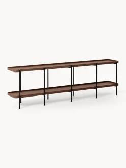 Scaffale basso in legno Renee