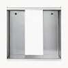 Scaffale da parete in acciaio inox Taper