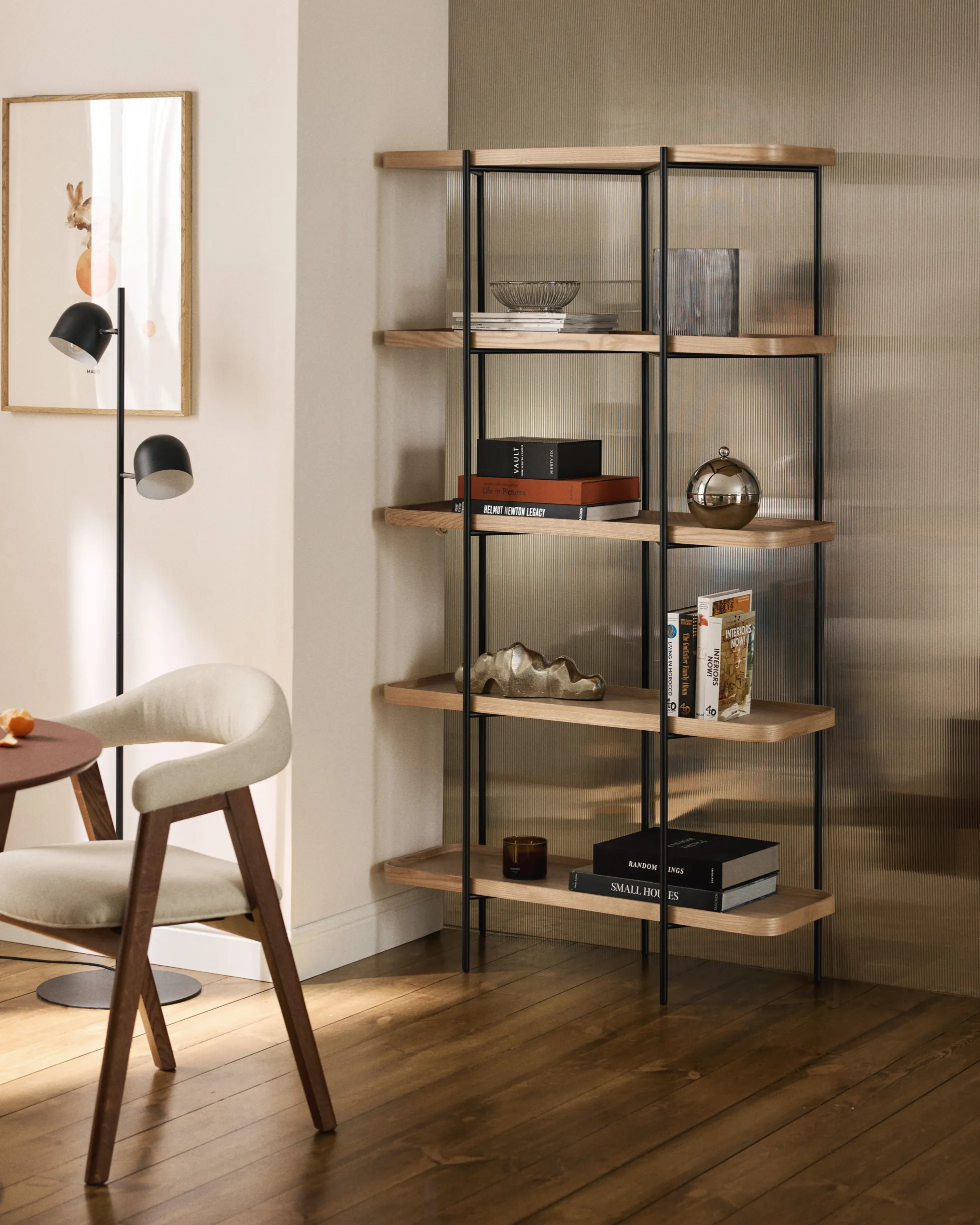 Scaffale grande in legno Renee