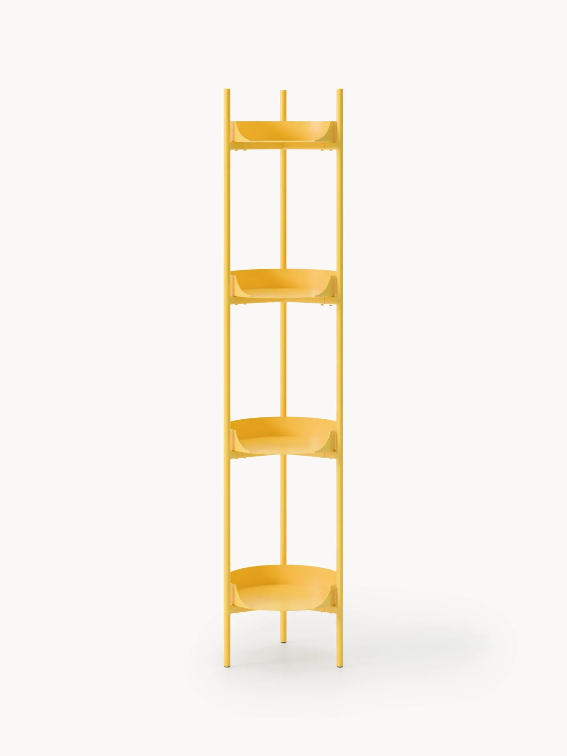 Scaffale slim in metallo Taru