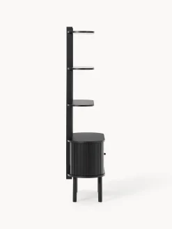 Scaffale stretto con frontale rigato Calary