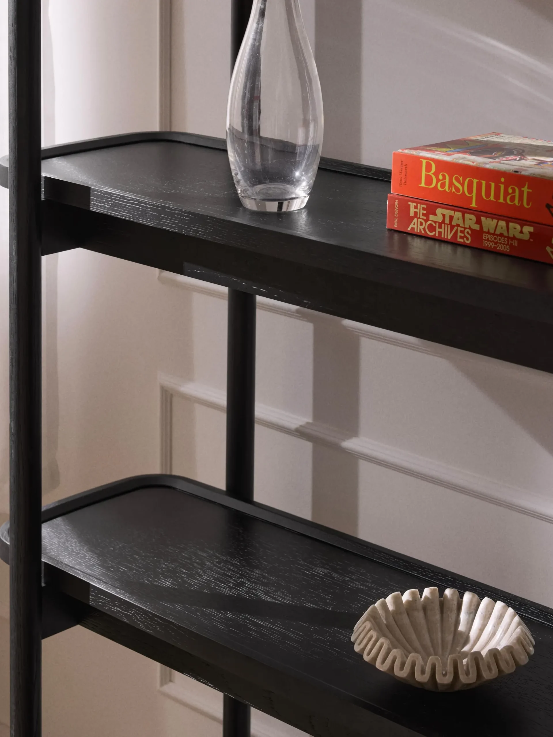 Scaffale alto in legno Libby