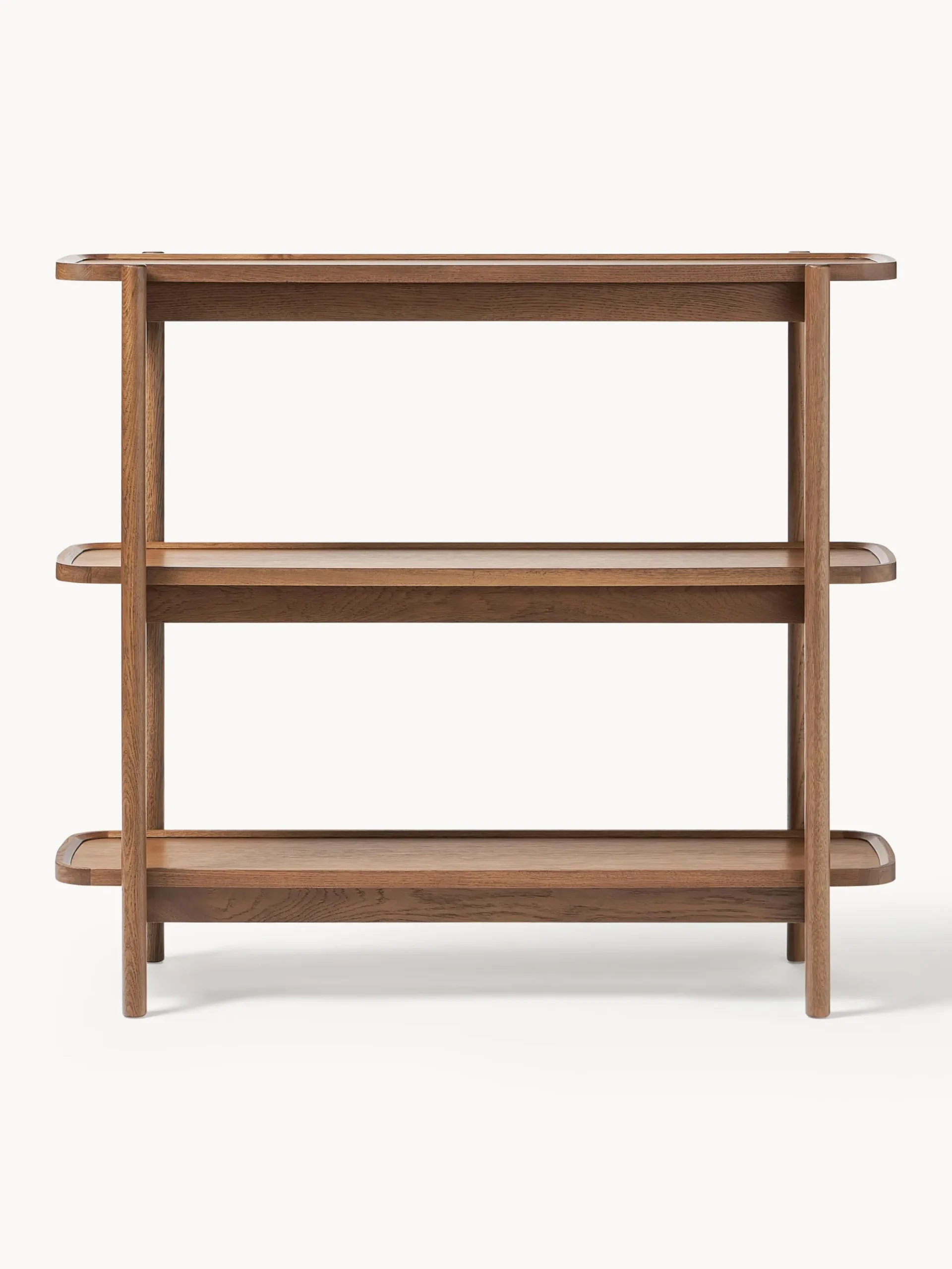 Scaffale basso in legno Libby