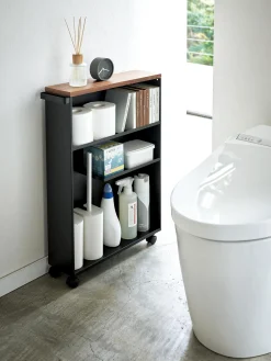 Scaffale da bagno con ruote Tower