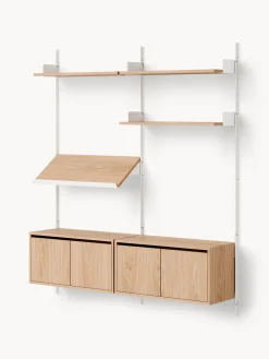 Scaffale grande da parete con armadietti Living