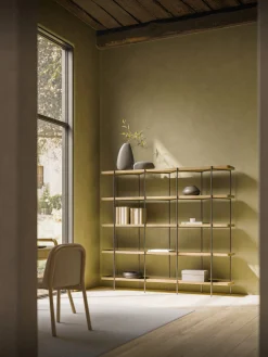 Scaffale grande in legno Renee