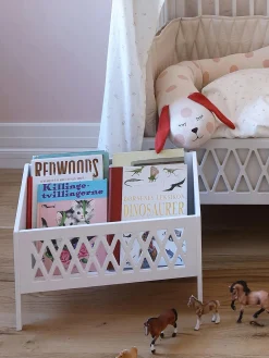 Scaffale per bambini fatto a mano Harlequin