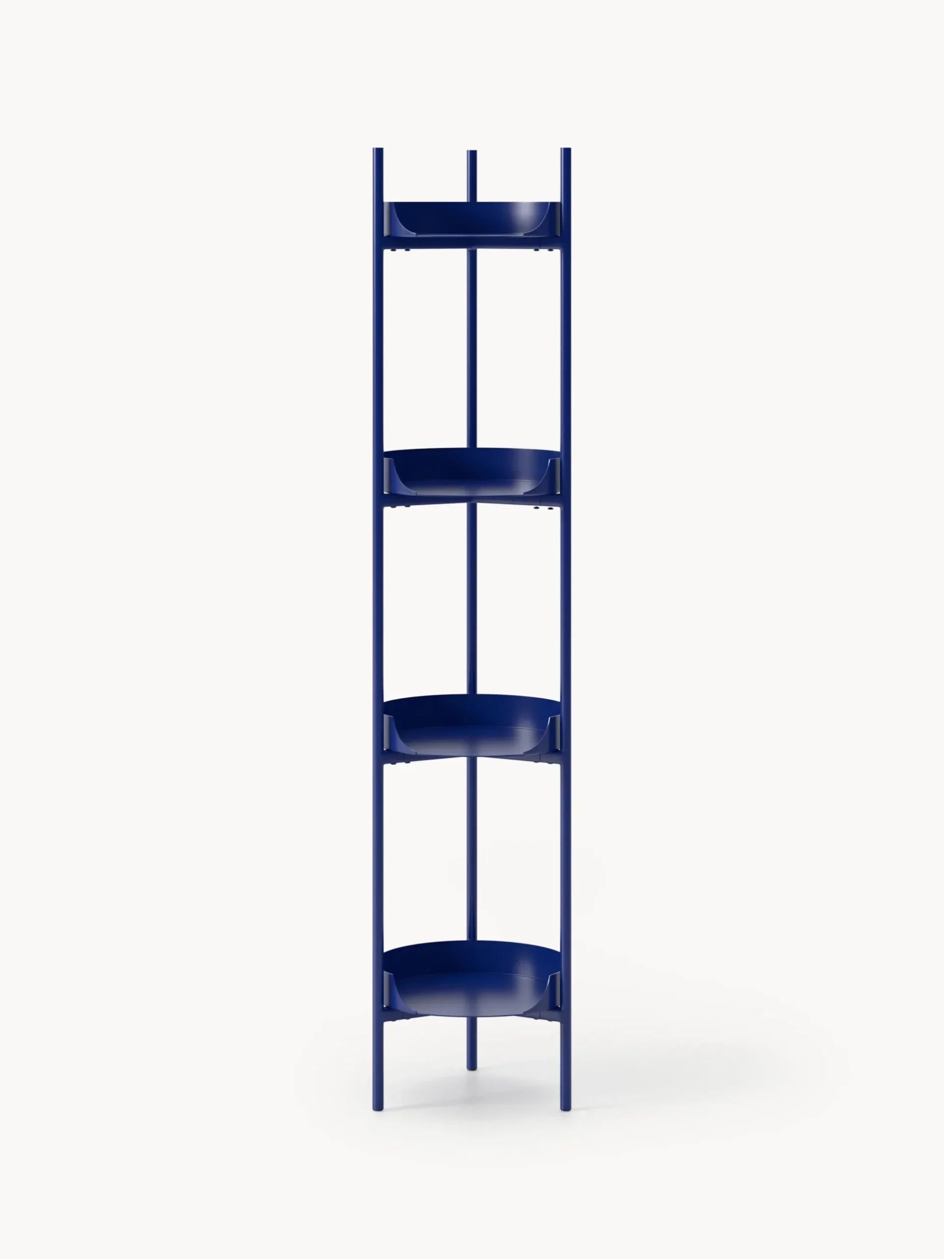 Scaffale slim in metallo Taru