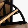 Scarpiera in legno con scomparti pieghevoli Seaford