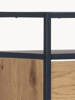 Scarpiera in legno con scomparti pieghevoli Seaford