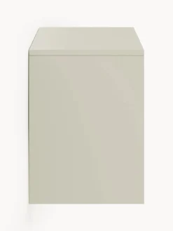 Scarpiera con fronte millerighe e scomparti a ribalta Shea
