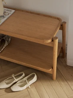 Scarpiera in legno Libby