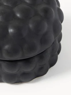 Scatola decorativa in gres con coperchio Bob