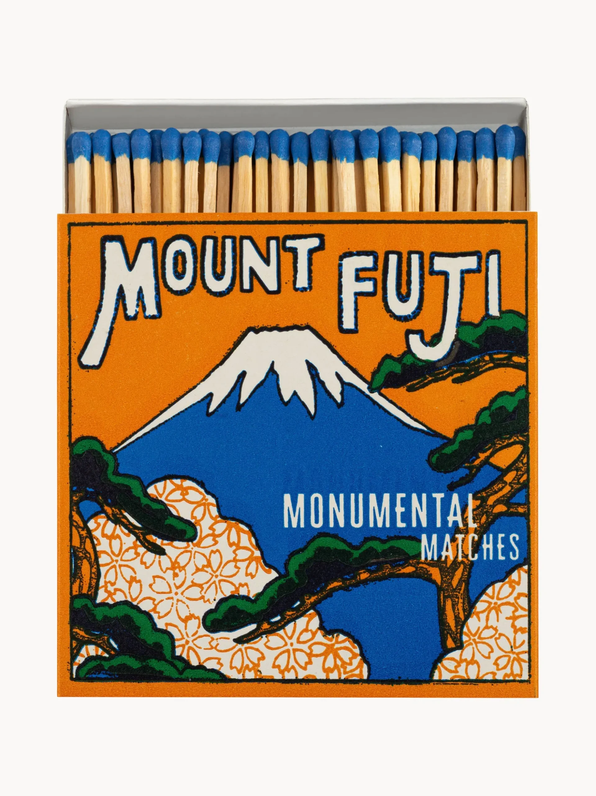 Scatola di fiammiferi di design Mount Fuji