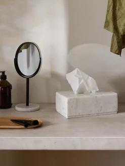 Scatola in marmo per fazzoletti cosmetici Simba
