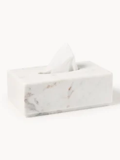 Scatola in marmo per fazzoletti cosmetici Simba