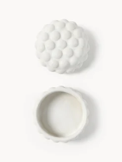 Scatola decorativa in gres con coperchio Bob