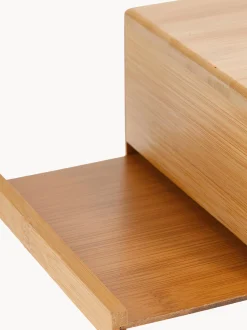 Scatola porta fazzoletti cosmetici in bambù Lisa
