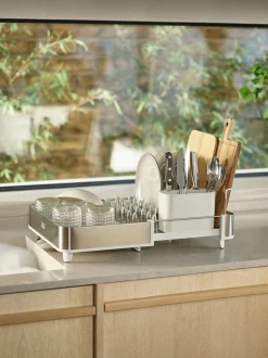 Scolapiatti estraibile con scarico d'acqua regolabile Extend