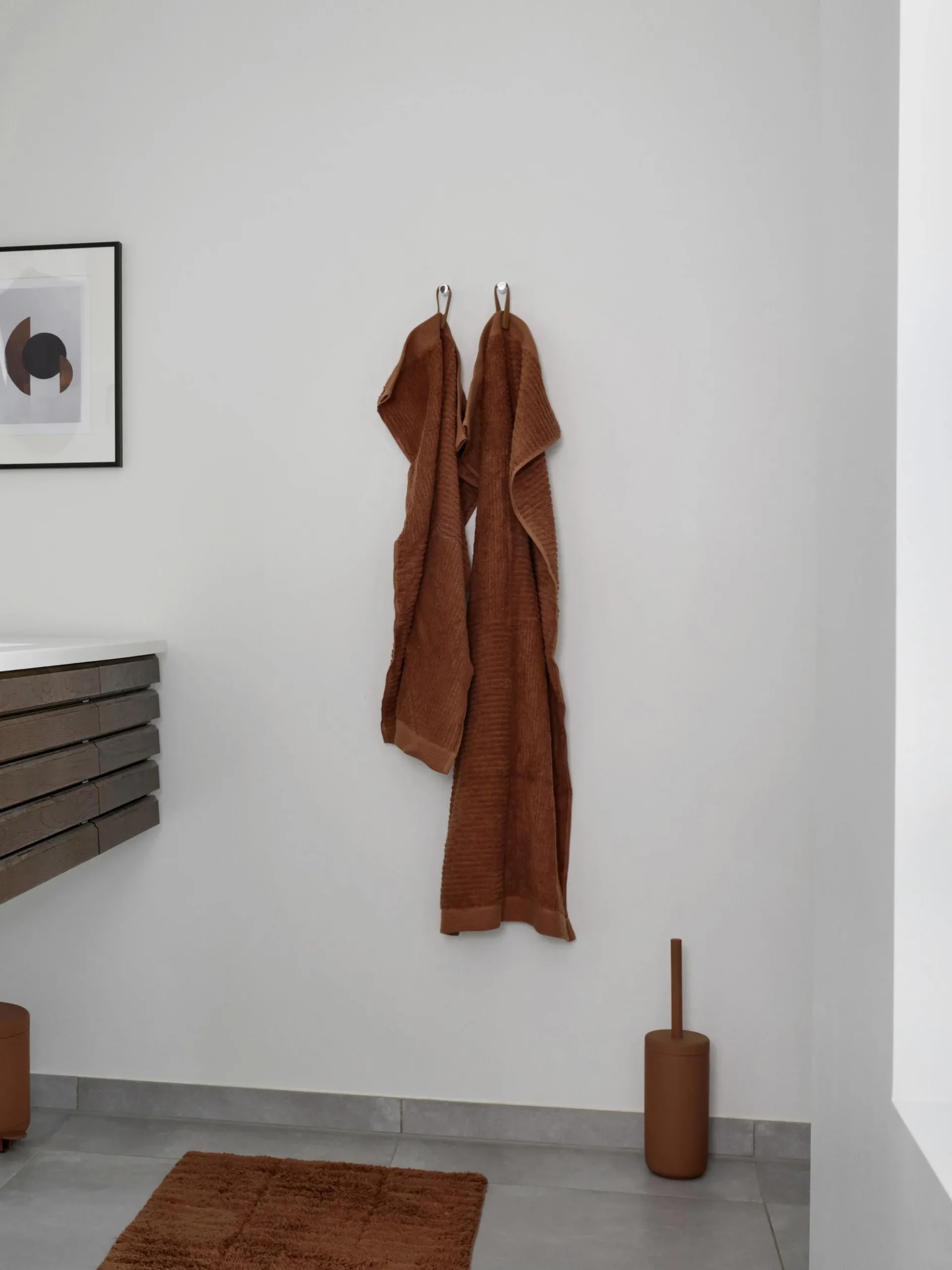 Scopino wc con contenitore Ume