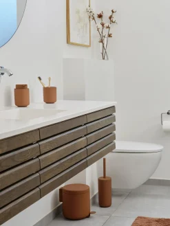 Scopino wc con contenitore Ume