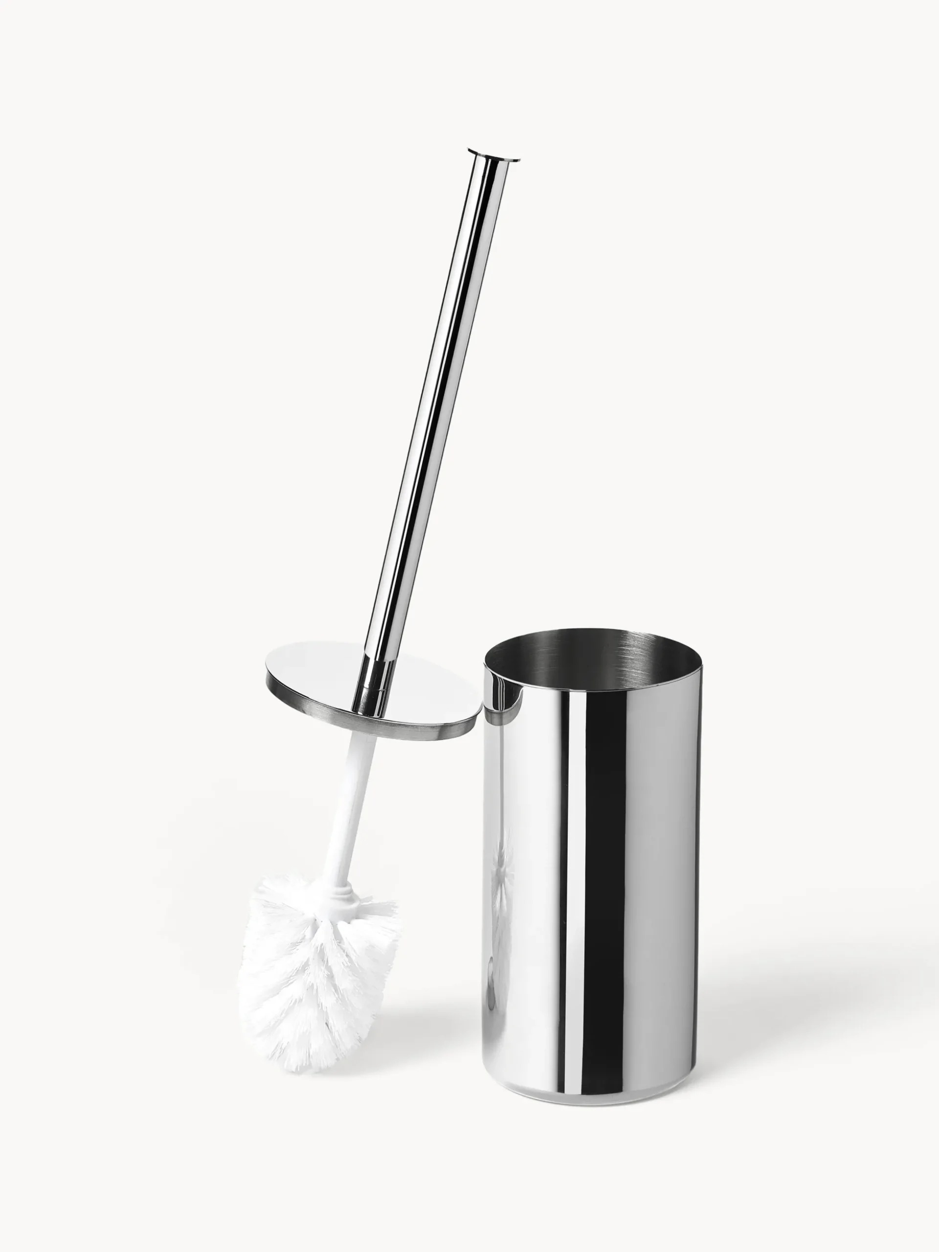Scopino wc in metallo Halston