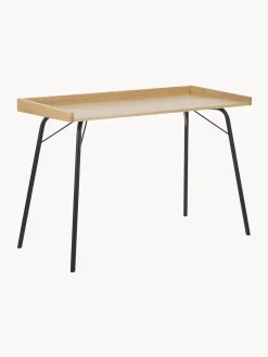 Scrivania con finitura in legno di quercia Rayburn