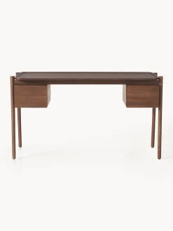 Scrivania in legno con cassetti Libby