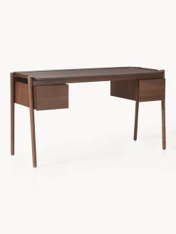 Scrivania in legno con cassetti Libby