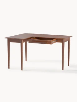 Scrivania rettangolare in legno di mango Paul