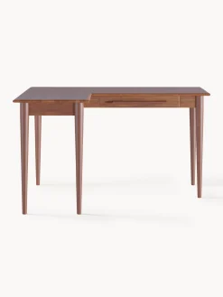 Scrivania rettangolare in legno di mango Paul